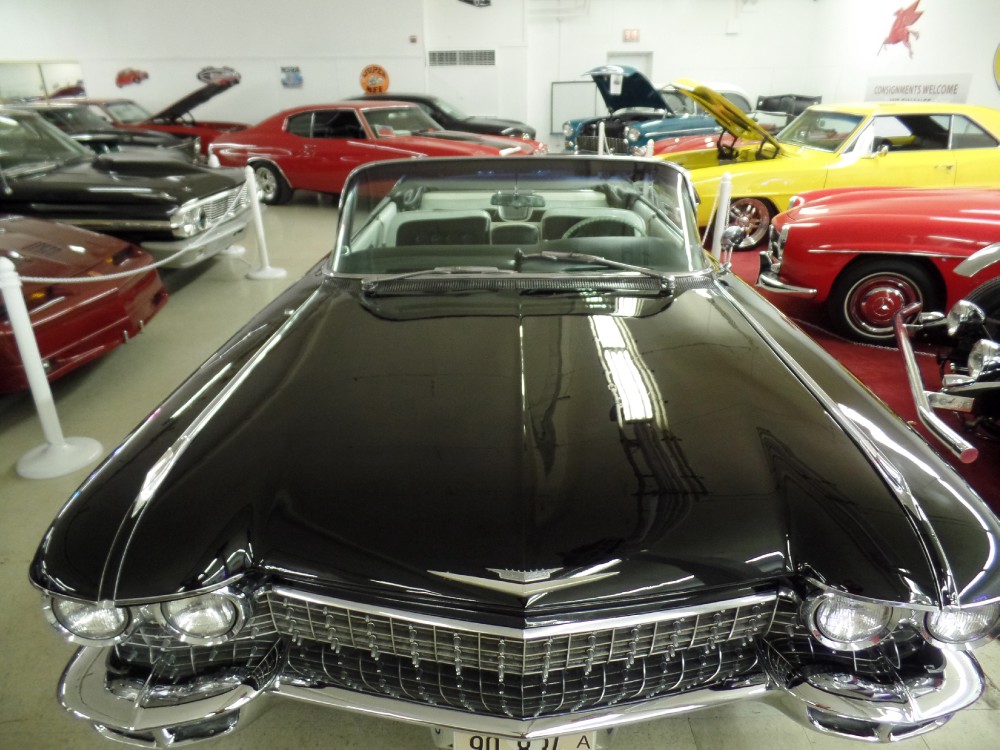 Used 1960 Cadillac Series 62 TRIPLE BLACK 6TH GENERATION CONVERTIBLE-original car | Mundelein, IL