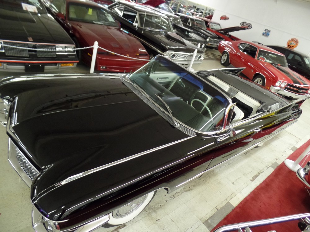 Used 1960 Cadillac Series 62 TRIPLE BLACK 6TH GENERATION CONVERTIBLE-original car | Mundelein, IL