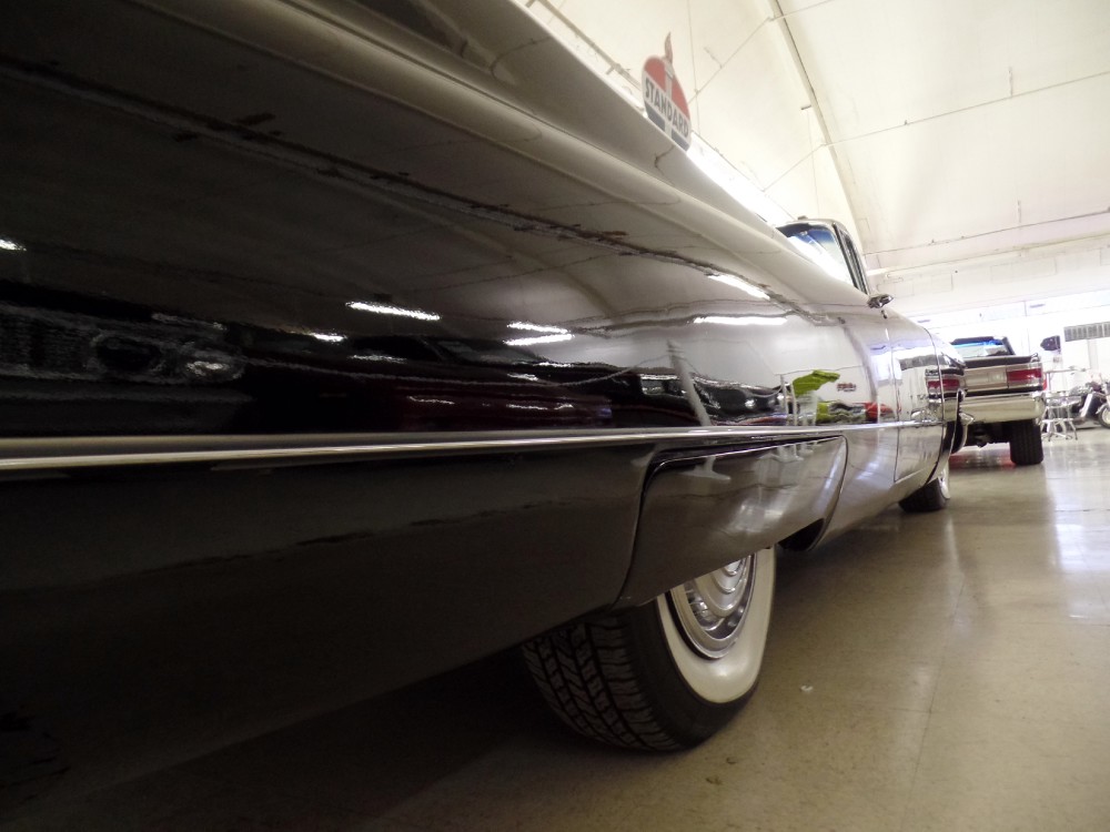 Used 1960 Cadillac Series 62 TRIPLE BLACK 6TH GENERATION CONVERTIBLE-original car | Mundelein, IL