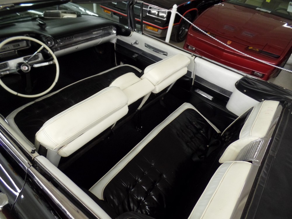 Used 1960 Cadillac Series 62 TRIPLE BLACK 6TH GENERATION CONVERTIBLE-original car | Mundelein, IL