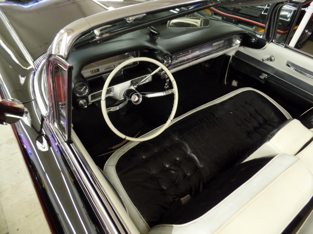 Used 1960 Cadillac Series 62 TRIPLE BLACK 6TH GENERATION CONVERTIBLE-original car | Mundelein, IL