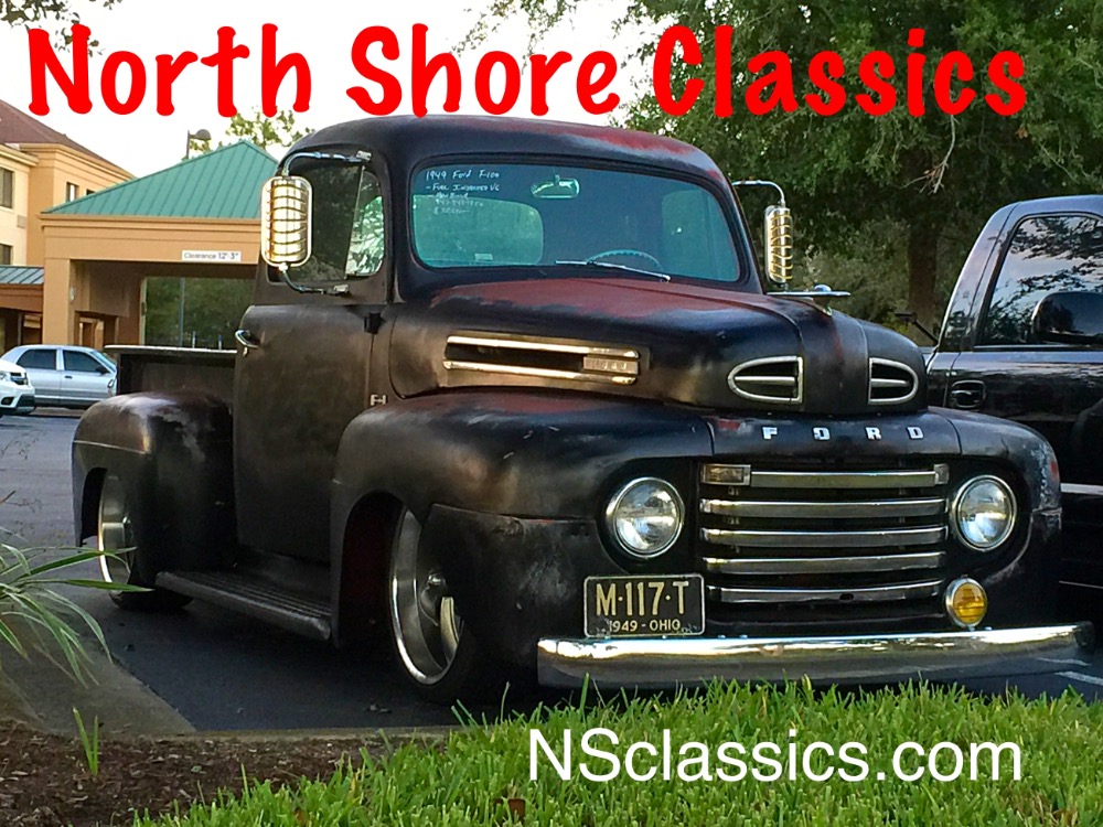 Used 1949 Ford F100 New Build-Pro touring hot rod patina-with AC-From FLORIDA | Mundelein, IL