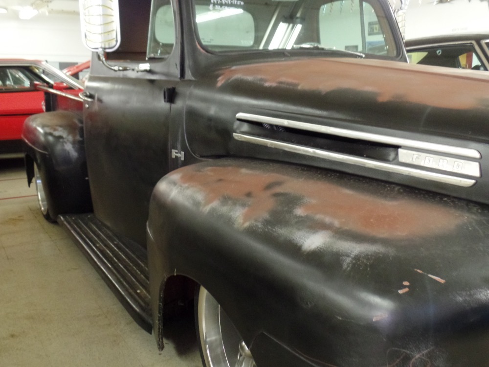 Used 1949 Ford F100 New Build-Pro touring hot rod patina-with AC-From FLORIDA | Mundelein, IL
