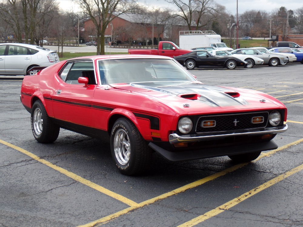 Used 1971 Ford Mustang MACH 1-4 SPEED-NICE CONDITION | Mundelein, IL