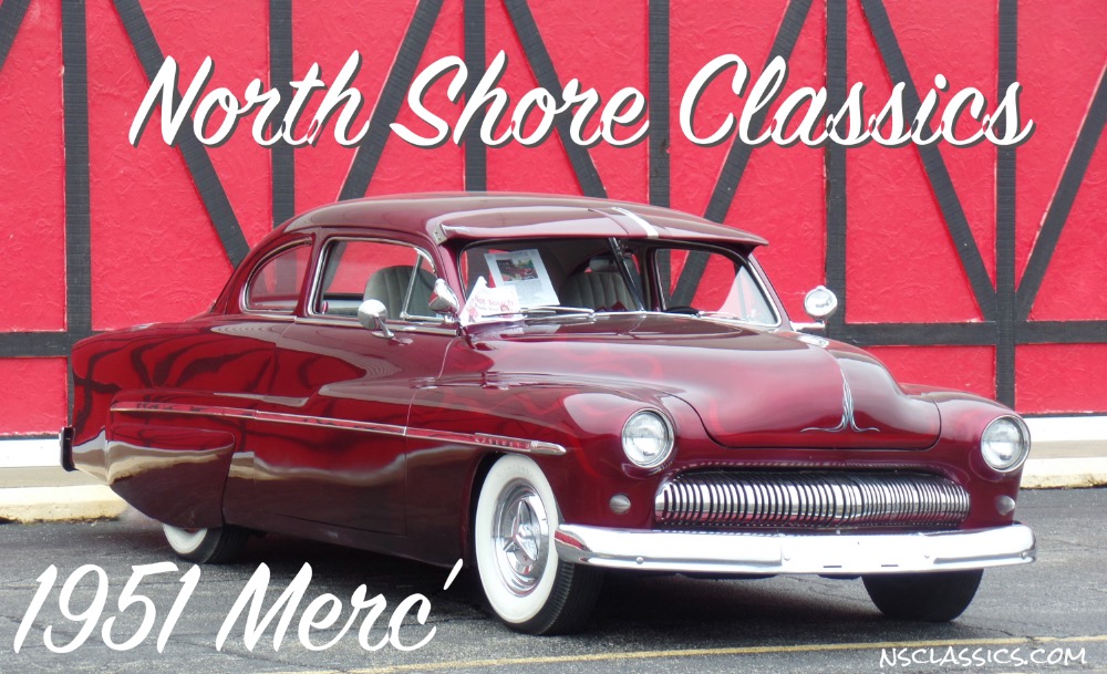 Used 1951 Mercury Custom AWESOME LEAD SLED-AIR SUSPENSION-CUSTOM FLAME-SEE VIDEO | Mundelein, IL