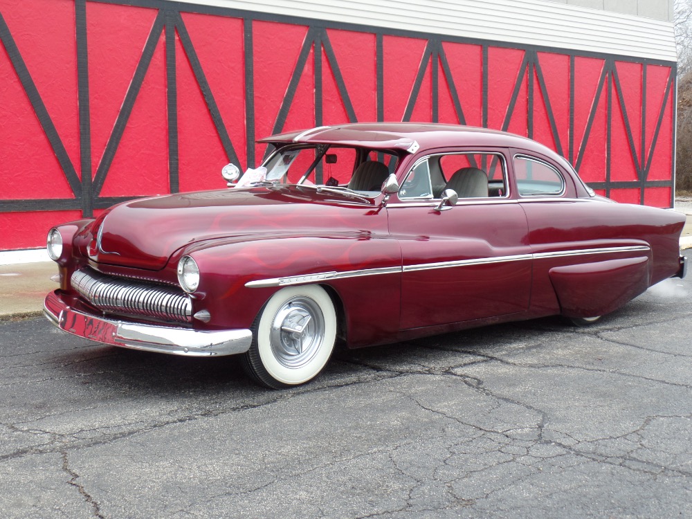 Used 1951 Mercury Custom AWESOME LEAD SLED-AIR SUSPENSION-CUSTOM FLAME-SEE VIDEO | Mundelein, IL