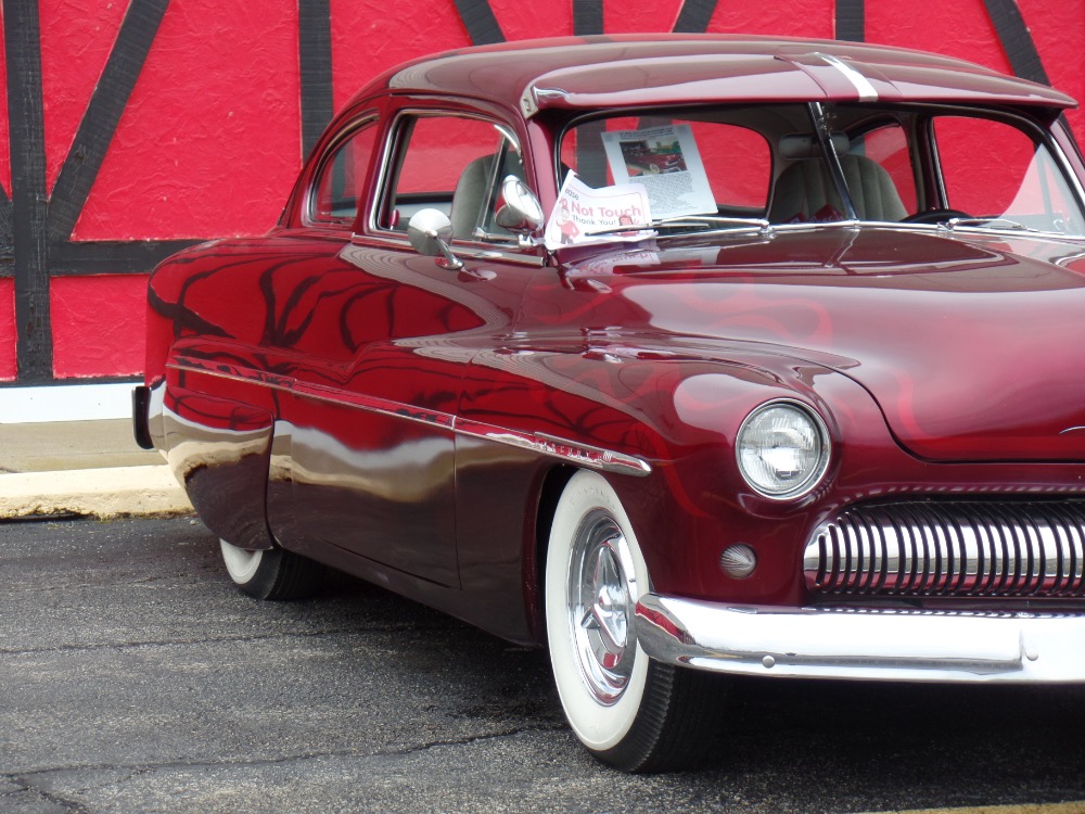 Used 1951 Mercury Custom AWESOME LEAD SLED-AIR SUSPENSION-CUSTOM FLAME-SEE VIDEO | Mundelein, IL