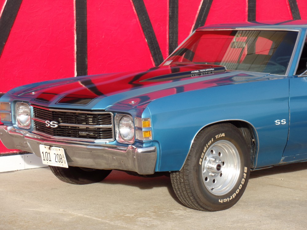 Used 1971 Chevrolet Chevelle 375 HP-SS Look-2nd Owner-MARINA BLUE-SEE VIDEO NOW | Mundelein, IL