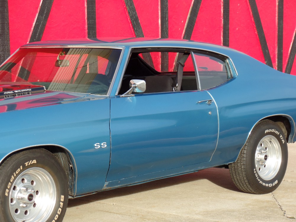 Used 1971 Chevrolet Chevelle 375 HP-SS Look-2nd Owner-MARINA BLUE-SEE VIDEO NOW | Mundelein, IL