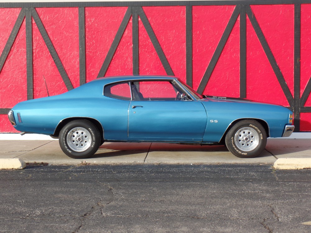 Used 1971 Chevrolet Chevelle 375 HP-SS Look-2nd Owner-MARINA BLUE-SEE VIDEO NOW | Mundelein, IL