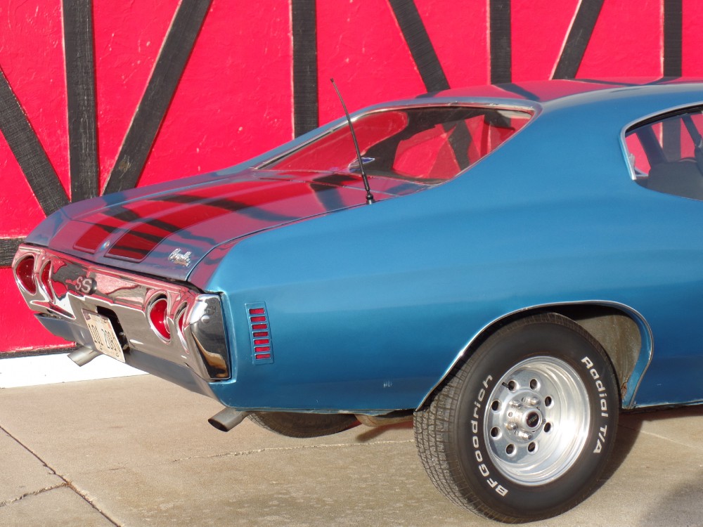 Used 1971 Chevrolet Chevelle 375 HP-SS Look-2nd Owner-MARINA BLUE-SEE VIDEO NOW | Mundelein, IL