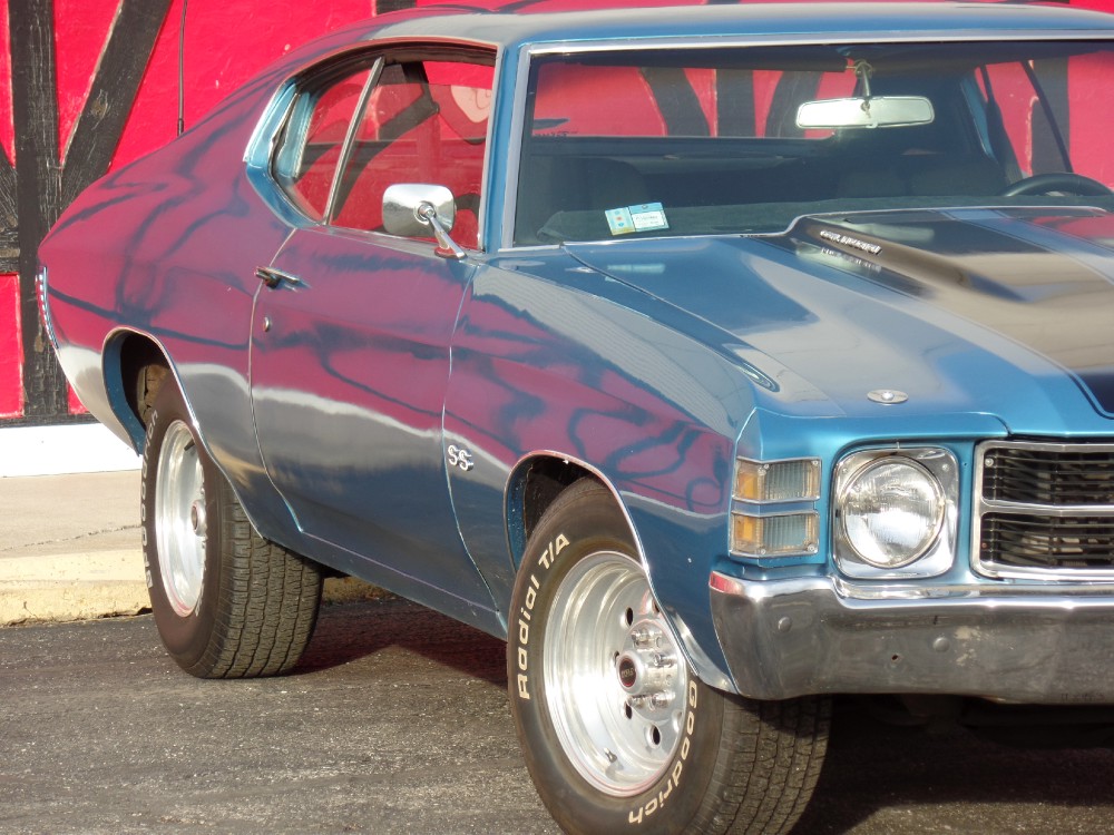 Used 1971 Chevrolet Chevelle 375 HP-SS Look-2nd Owner-MARINA BLUE-SEE VIDEO NOW | Mundelein, IL