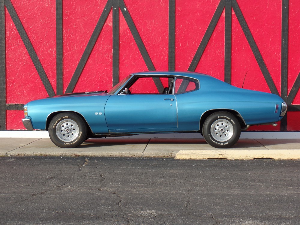 Used 1971 Chevrolet Chevelle 375 HP-SS Look-2nd Owner-MARINA BLUE-SEE VIDEO NOW | Mundelein, IL