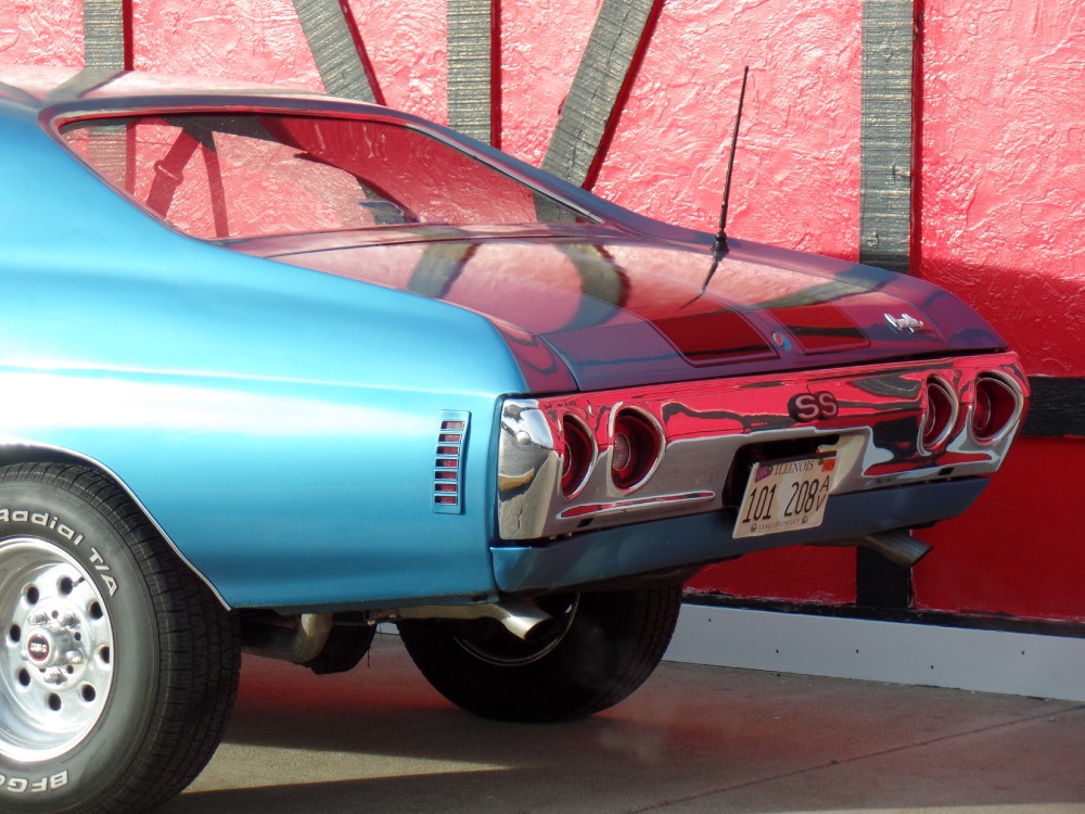 Used 1971 Chevrolet Chevelle 375 HP-SS Look-2nd Owner-MARINA BLUE-SEE VIDEO NOW | Mundelein, IL