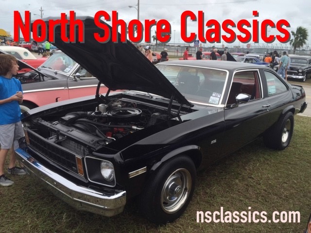 Used 1977 Chevrolet Nova REAL NICE SLICK BLACK PAINT JOB-ONLY 41K MILES-NUMBERS MATCHING WITH AC | Mundelein, IL