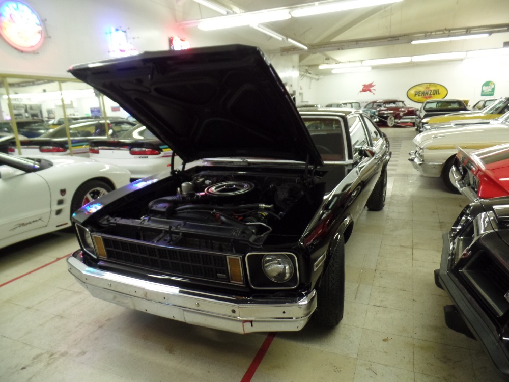 Used 1977 Chevrolet Nova REAL NICE SLICK BLACK PAINT JOB-ONLY 41K MILES-NUMBERS MATCHING WITH AC | Mundelein, IL