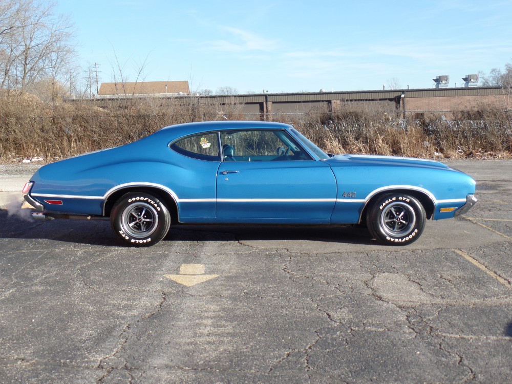 Used 1972 Oldsmobile 442 TRIBUTE-SUPER SOLID-FACTORY 26 CODE STRATOMIST BLUE-SEE VIDEO | Mundelein, IL