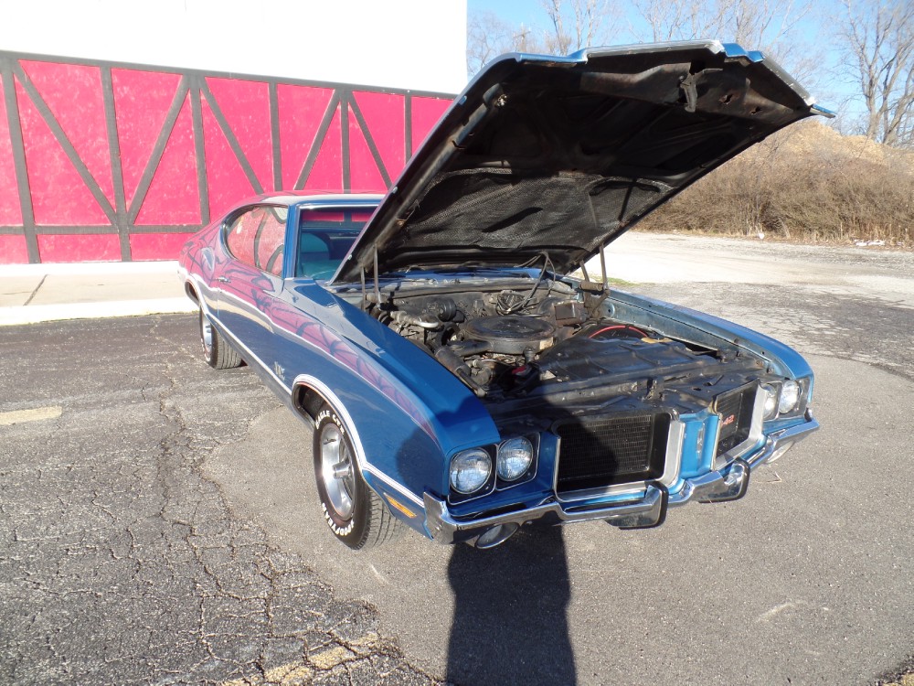 Used 1972 Oldsmobile 442 TRIBUTE-SUPER SOLID-FACTORY 26 CODE STRATOMIST BLUE-SEE VIDEO | Mundelein, IL
