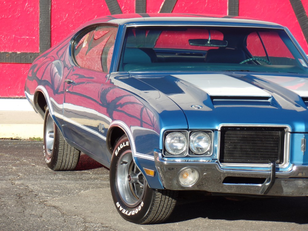 Used 1972 Oldsmobile 442 TRIBUTE-SUPER SOLID-FACTORY 26 CODE STRATOMIST BLUE-SEE VIDEO | Mundelein, IL
