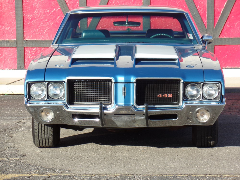 Used 1972 Oldsmobile 442 TRIBUTE-SUPER SOLID-FACTORY 26 CODE STRATOMIST BLUE-SEE VIDEO | Mundelein, IL