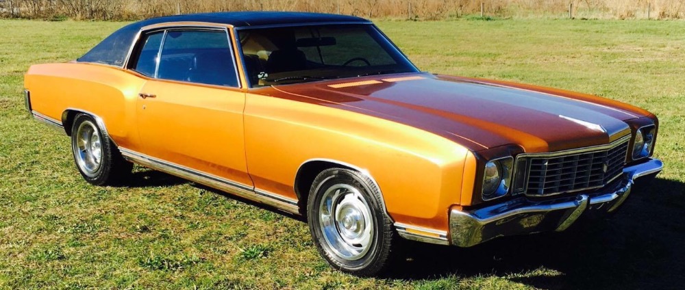 Used 1972 Chevrolet Monte Carlo Super Clean from Tennessee-VERY SOLID H CODE CAR | Mundelein, IL