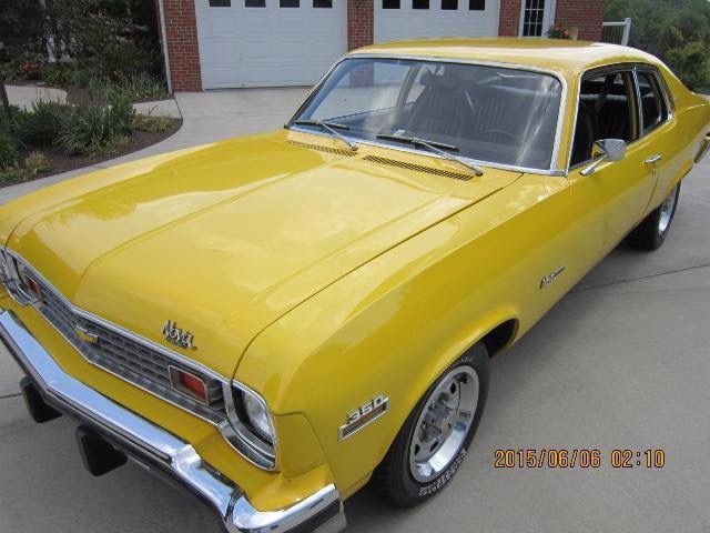 Used 1974 Chevrolet Nova CUSTOM HATCHBACK CLASSIC CAR YELLOW AUTOMATIC | Mundelein, IL