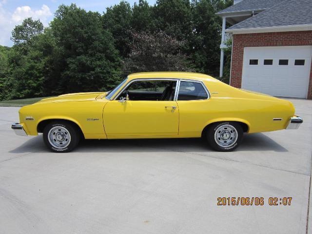 Used 1974 Chevrolet Nova CUSTOM HATCHBACK CLASSIC CAR YELLOW AUTOMATIC | Mundelein, IL