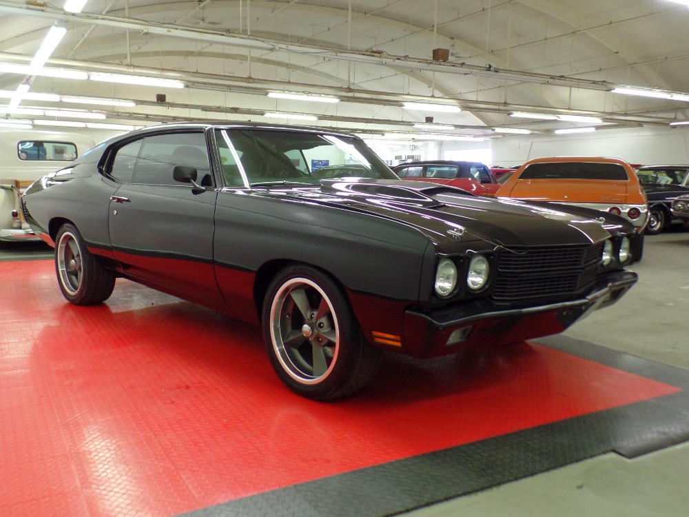 Used 1970 Chevrolet Chevelle LSX-NEW BLACK ONYX PAINT-Vortec Fuel injected Pro Touring-SEE VIDEO | Mundelein, IL