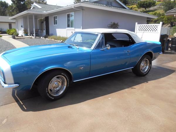 Used 1967 Chevrolet Camaro -SWEET CONVERTIBLE WITH 4 SPEED- | Mundelein, IL