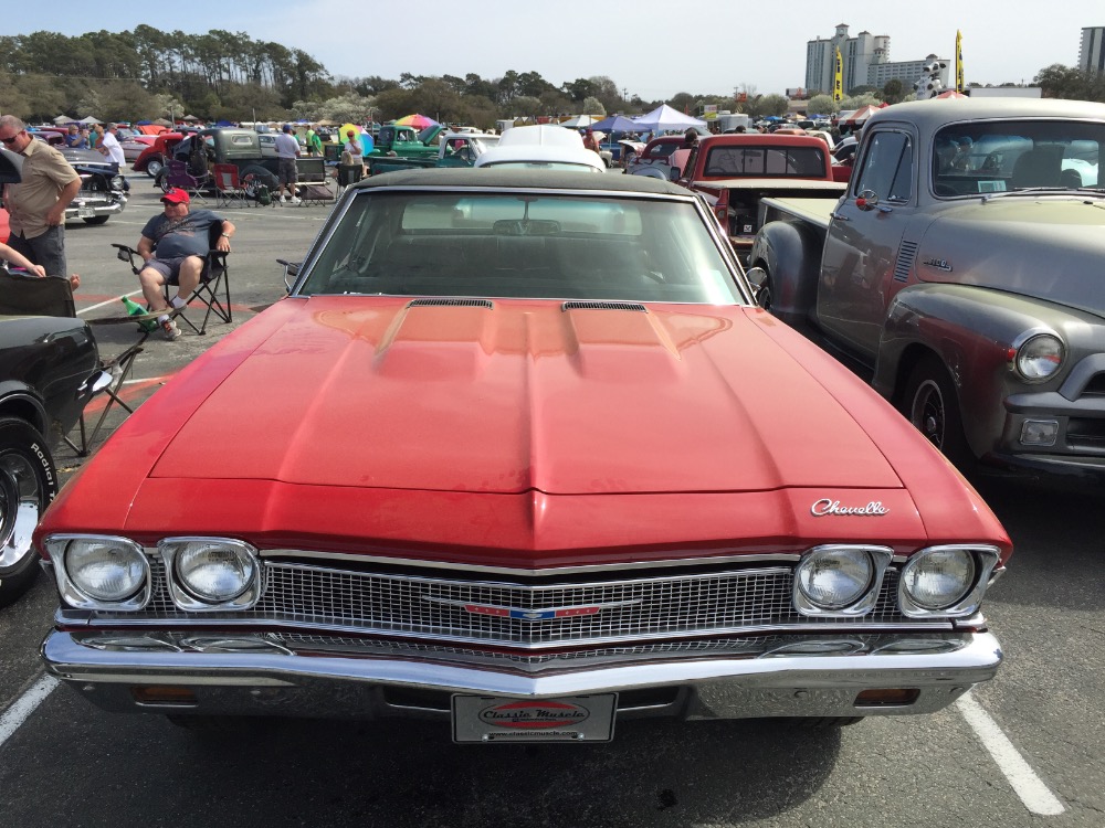 Used 1968 Chevrolet Chevelle Solid-South Carolina car-New Red paint-12 bolt-SEE VIDEO | Mundelein, IL