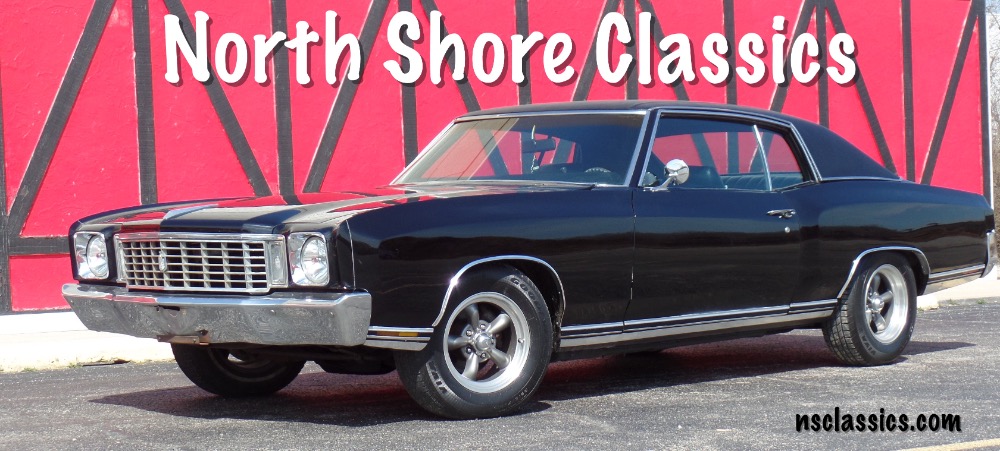 Used 1972 Chevrolet Monte Carlo Black on Black from Georgia- Super Clean/ Reliable | Mundelein, IL