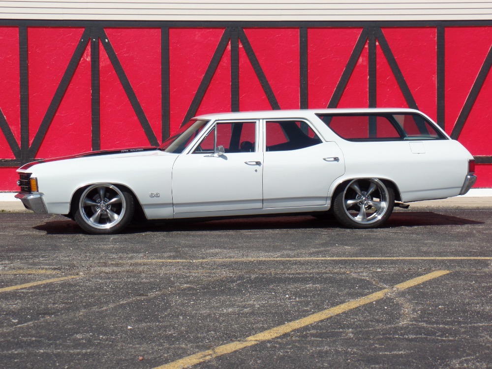 Used 1972 Chevrolet Chevelle SS Concours wagon air ride,bagged badass cruiser- From California | Mundelein, IL
