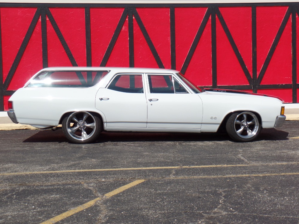 Used 1972 Chevrolet Chevelle SS Concours wagon air ride,bagged badass cruiser- From California | Mundelein, IL