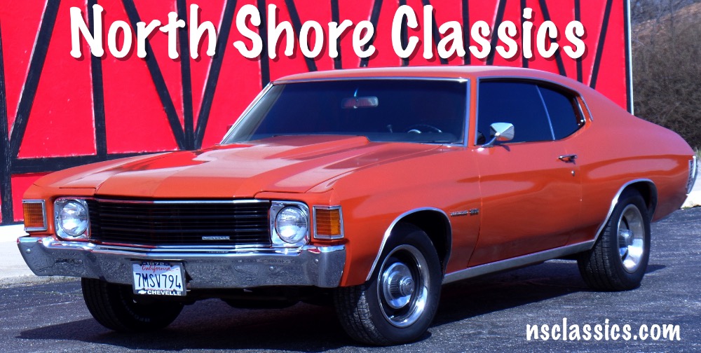 Used 1972 Chevrolet Chevelle From California- BLACK PLATE CAR SINCE 72-Rust Free- WOW | Mundelein, IL