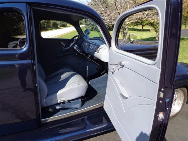 Used 1940 Ford Deluxe COUPE -BEAUTIFUL RIDE-  MIDNIGHT BLUE WITH GHOST FLAMES- | Mundelein, IL