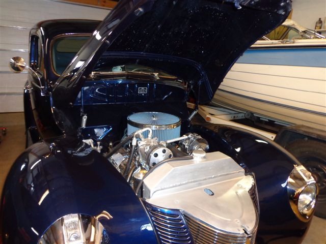 Used 1940 Ford Deluxe COUPE -BEAUTIFUL RIDE-  MIDNIGHT BLUE WITH GHOST FLAMES- | Mundelein, IL