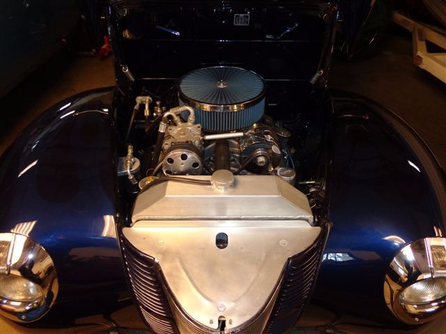 Used 1940 Ford Deluxe COUPE -BEAUTIFUL RIDE-  MIDNIGHT BLUE WITH GHOST FLAMES- | Mundelein, IL