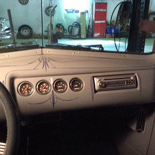 Used 1940 Ford Deluxe COUPE -BEAUTIFUL RIDE-  MIDNIGHT BLUE WITH GHOST FLAMES- | Mundelein, IL