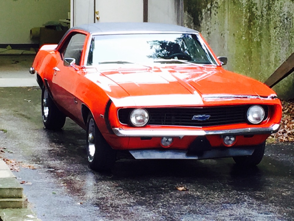 1969 Chevrolet Camaro New Hugger Orange Paint X44 Code From Virginia