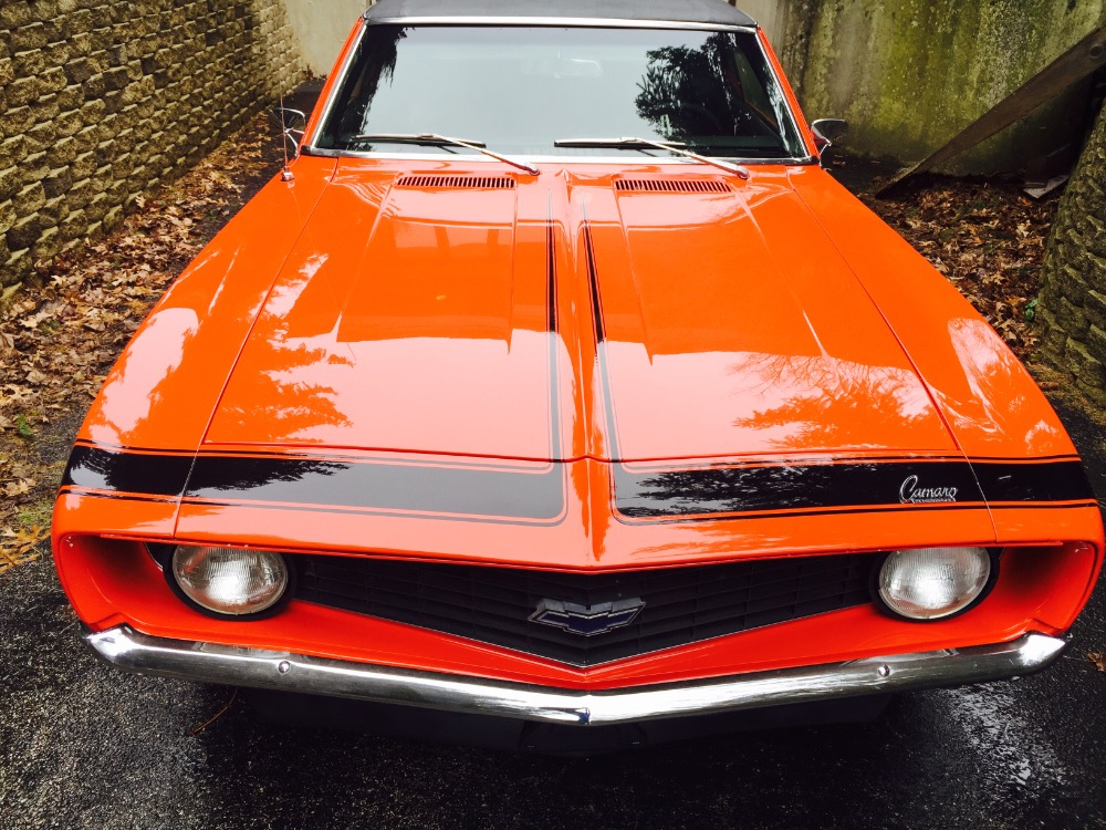 1969 Chevrolet Camaro New Hugger Orange Paint X44 Code From Virginia