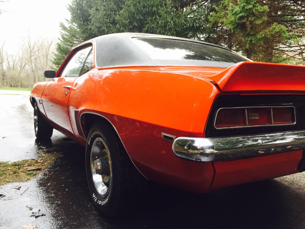 Used 1969 Chevrolet Camaro NEW HUGGER ORANGE PAINT-X44 Code-From Virginia- with AC- Very Reliable | Mundelein, IL