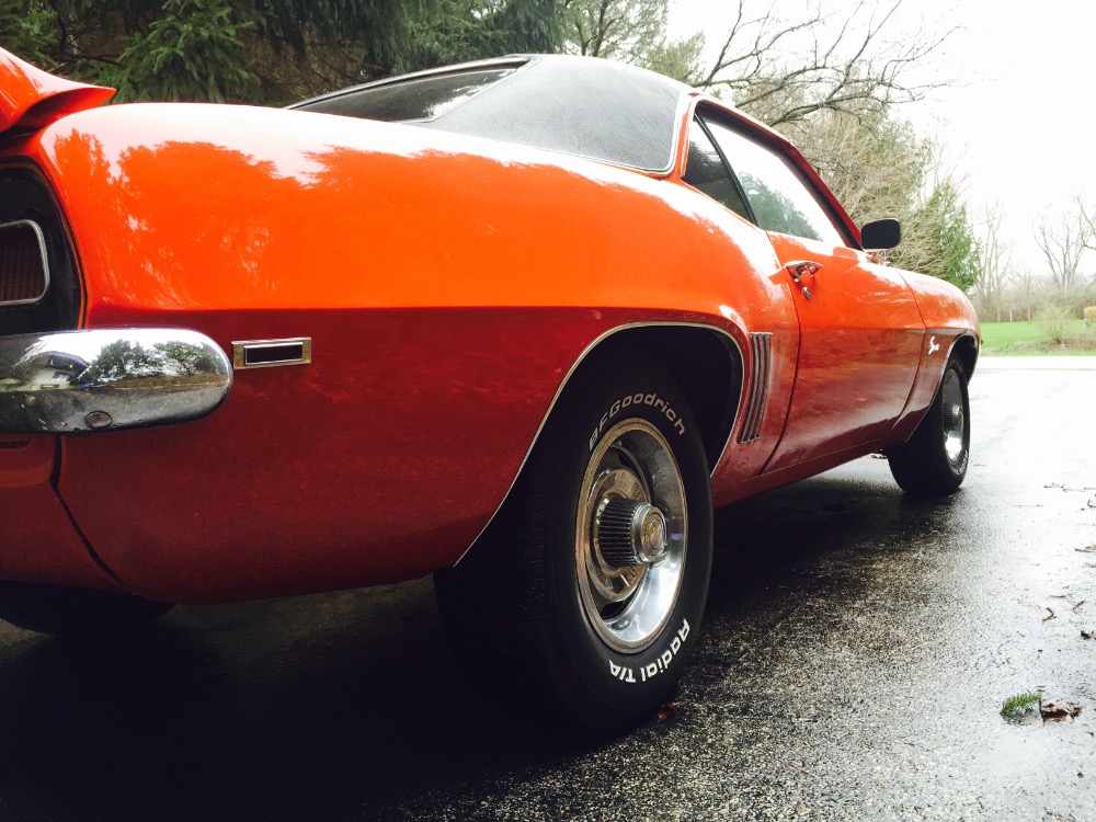 Used 1969 Chevrolet Camaro NEW HUGGER ORANGE PAINT-X44 Code-From Virginia- with AC- Very Reliable | Mundelein, IL