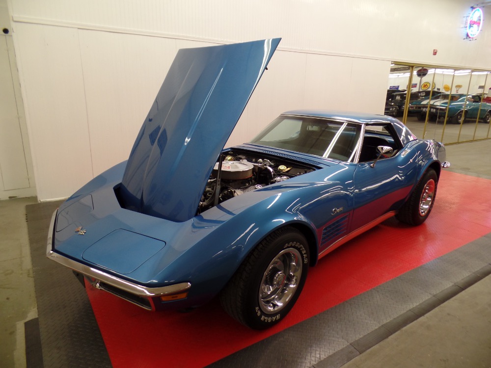 Used 1970 Chevrolet Corvette SHARP CONVERTIBLE-FACTORY CODE 976--Mulsanne Blue | Mundelein, IL