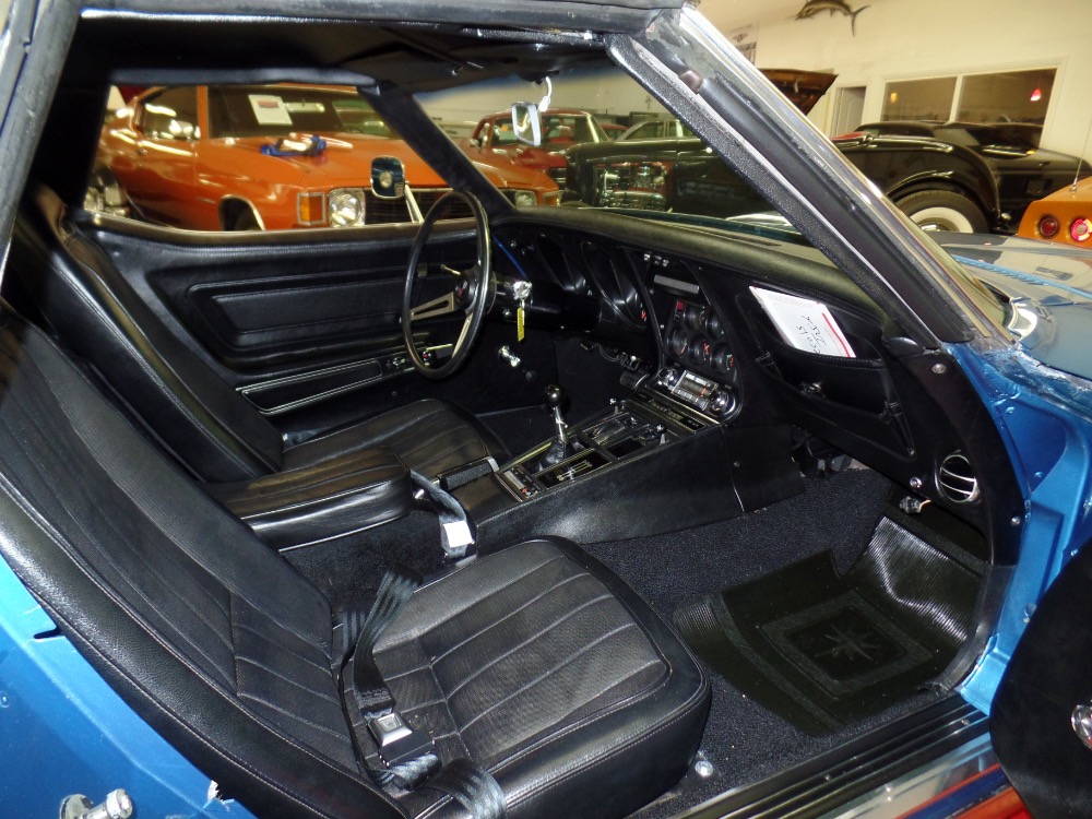 Used 1970 Chevrolet Corvette SHARP CONVERTIBLE-FACTORY CODE 976--Mulsanne Blue | Mundelein, IL