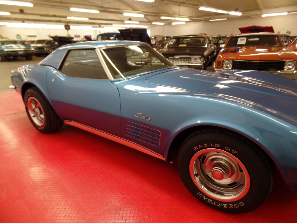 Used 1970 Chevrolet Corvette SHARP CONVERTIBLE-FACTORY CODE 976--Mulsanne Blue | Mundelein, IL