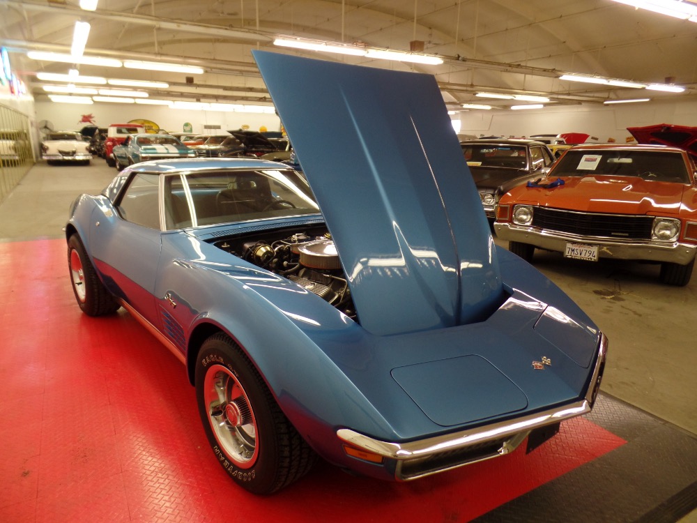 Used 1970 Chevrolet Corvette SHARP CONVERTIBLE-FACTORY CODE 976--Mulsanne Blue | Mundelein, IL