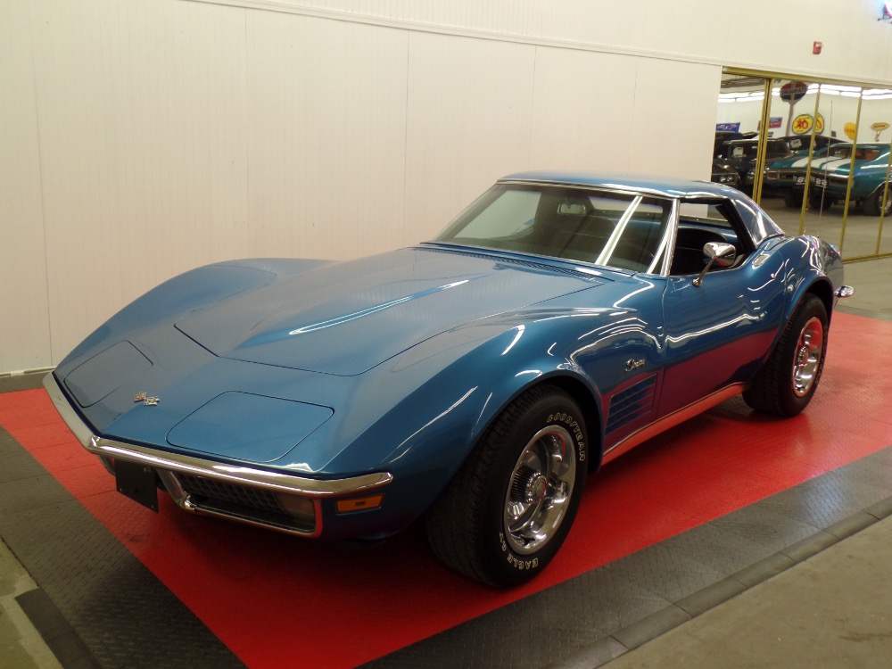 Used 1970 Chevrolet Corvette SHARP CONVERTIBLE-FACTORY CODE 976--Mulsanne Blue | Mundelein, IL