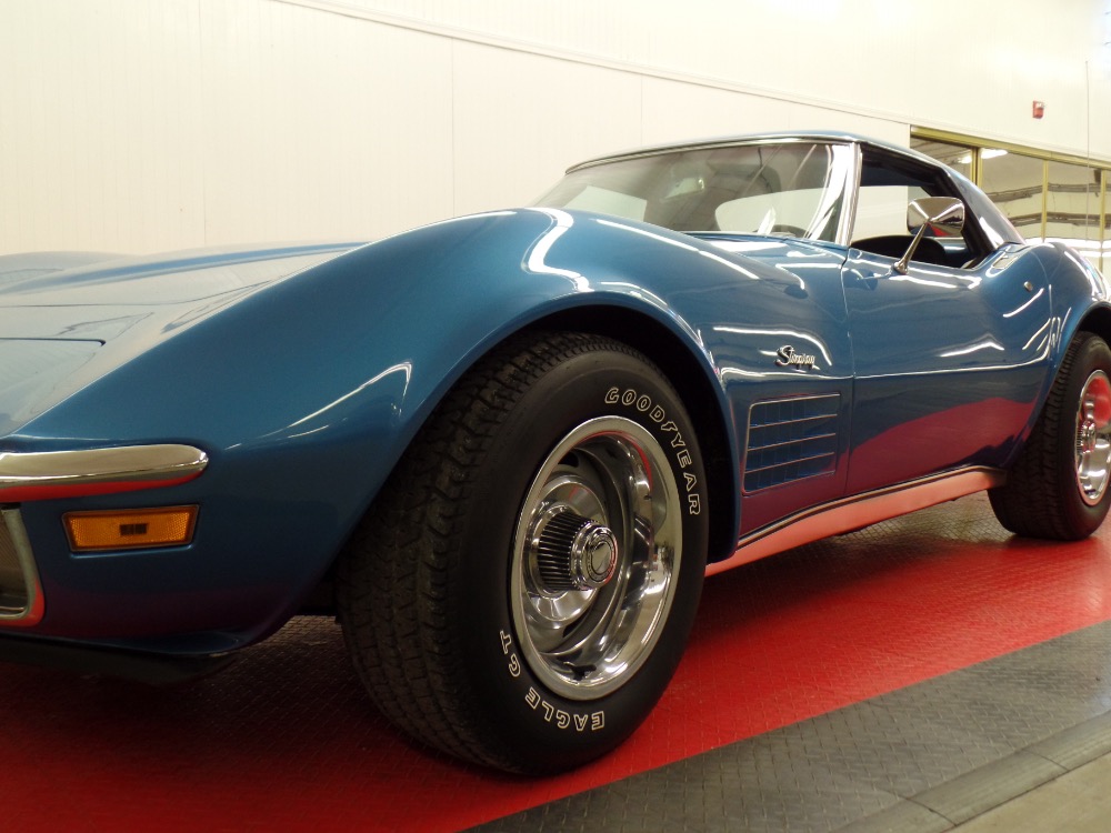Used 1970 Chevrolet Corvette SHARP CONVERTIBLE-FACTORY CODE 976--Mulsanne Blue | Mundelein, IL