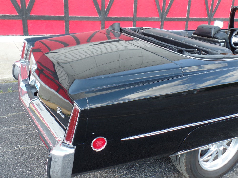 Used 1973 Cadillac El Dorado -TRIPLE BLACK CONVERTIBLE-LOW MILES-BIG BOSS CAR IS FROM CALIFORNIA | Mundelein, IL