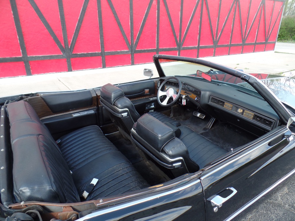 Used 1973 Cadillac El Dorado -TRIPLE BLACK CONVERTIBLE-LOW MILES-BIG BOSS CAR IS FROM CALIFORNIA | Mundelein, IL